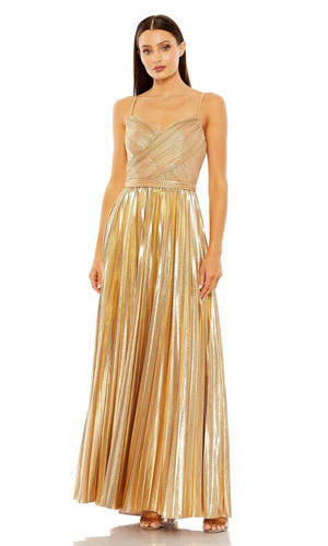 Mac duggal gold - gold, metallic