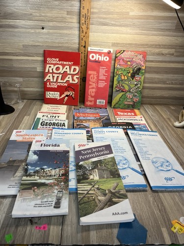 Lot vintage folding travel - lot,