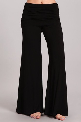 Chatoyant wide leg - fold, over