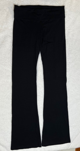 Black wide fold over - wide, waist