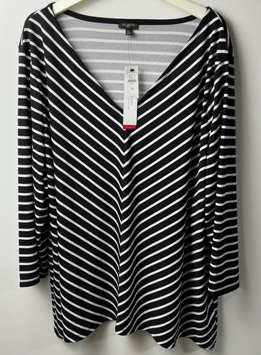Talbots plus women black - 3x,