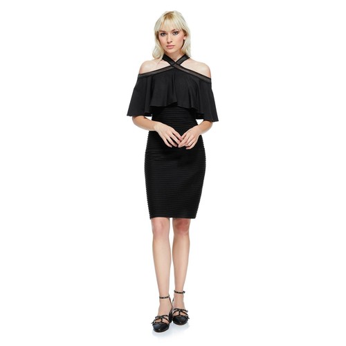 Tadashi shoji crystal pintuck - tadashi,